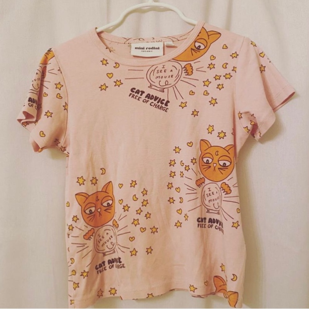 Mini Rodini cat shirt